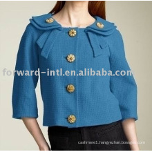 wool jacket with beautiful button